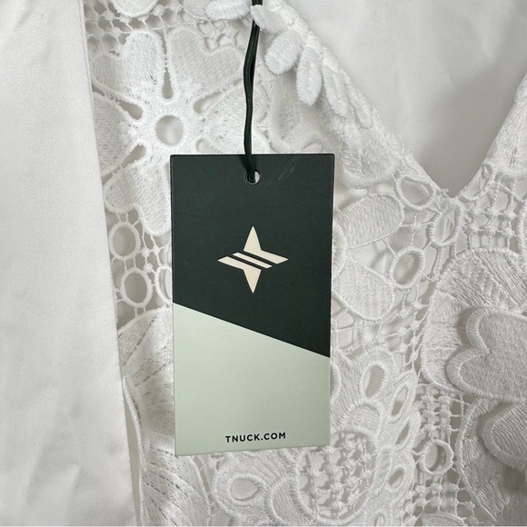 TUCKERNUCK NEW Blanc Guipure Lace Blythe Dress - Picture 10 of 12